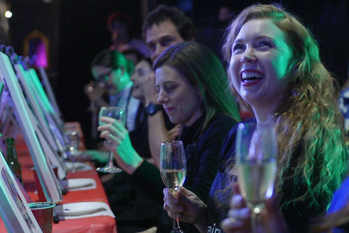 Eat, drink and paint in Wellington