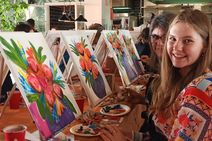Let's paint flowers!