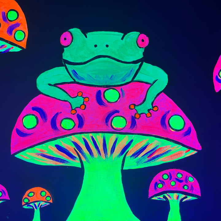 Frog on the Glow