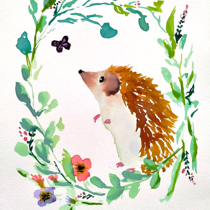 Hedgehog Wreath