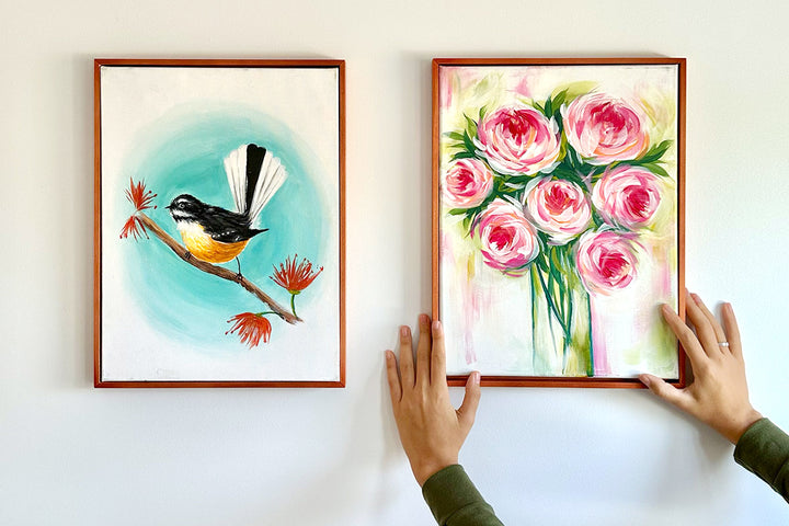 Celebrate your art and display your painting in style