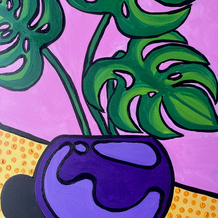 Monstera POP Art