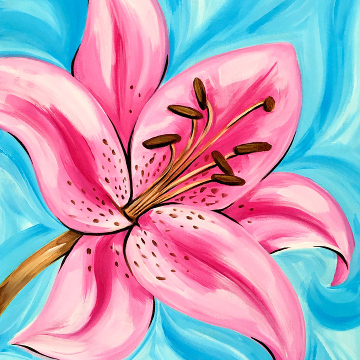 Pink Petals & Blue Skies