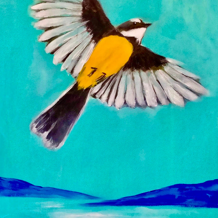 Piwakawaka in Flight
