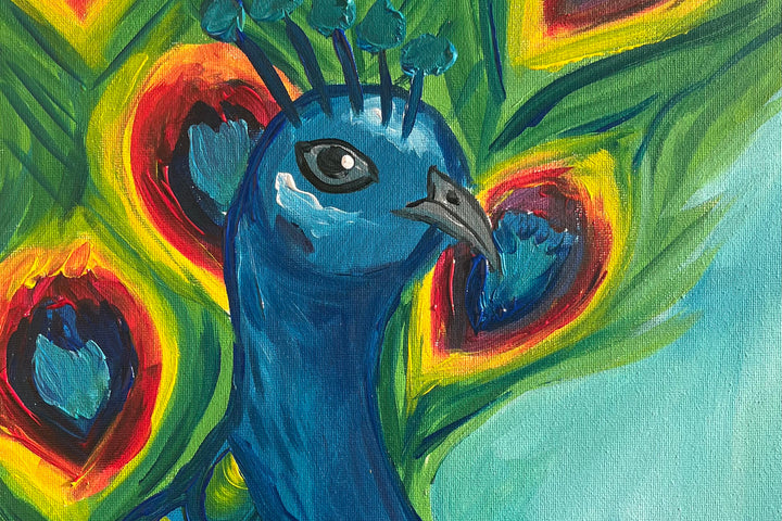 Peacocks & starry nights - a showcase of our favourite paintings