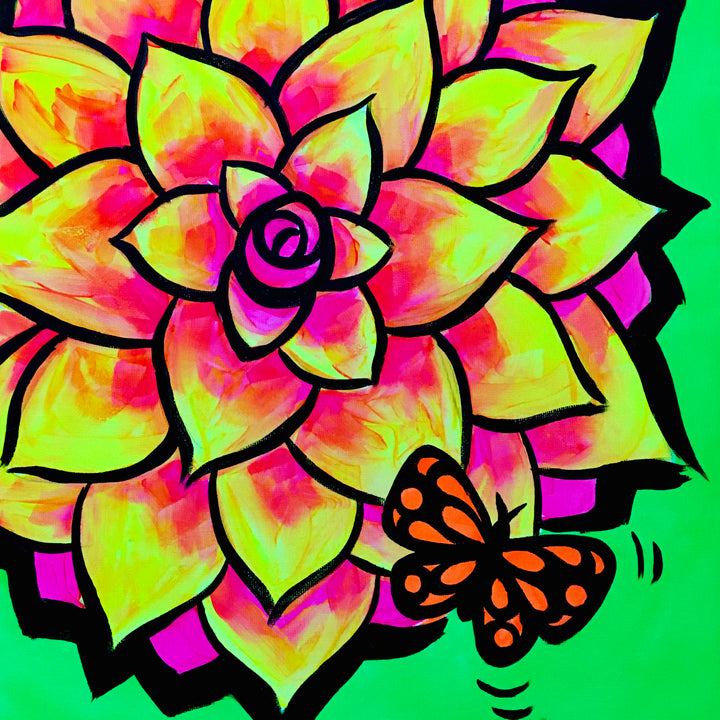 Succulent Butterfly