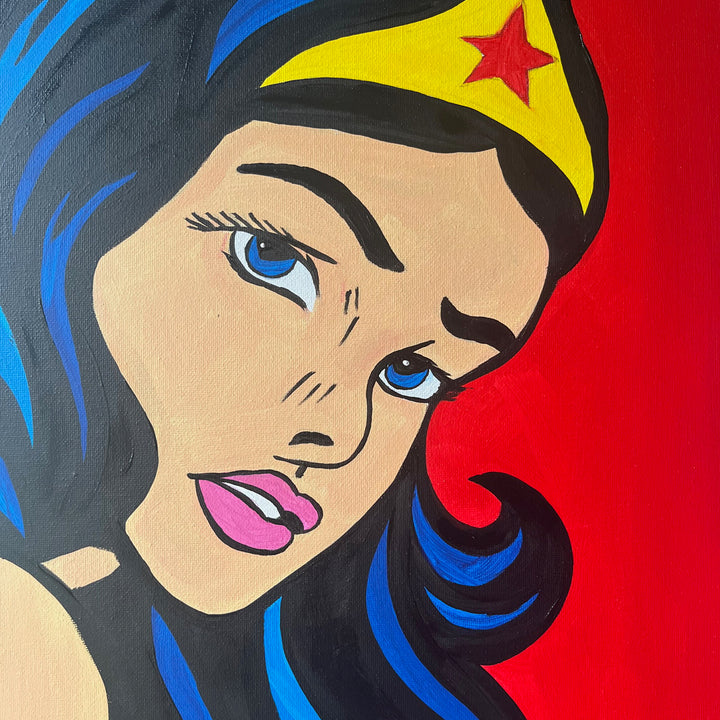 W.W. Super Hero POP Art