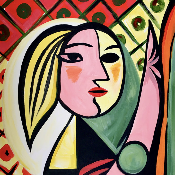 Picasso's Girl Before A Mirror