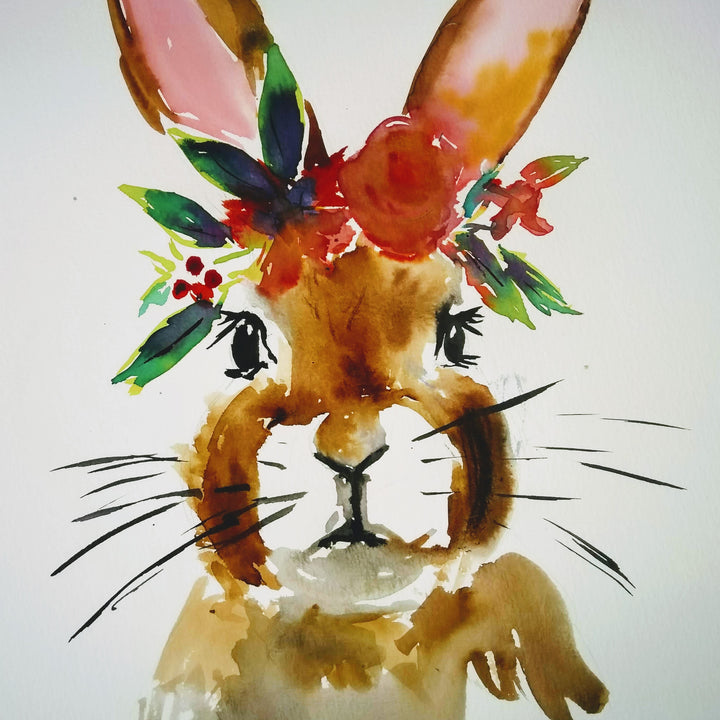 Floral Bunny