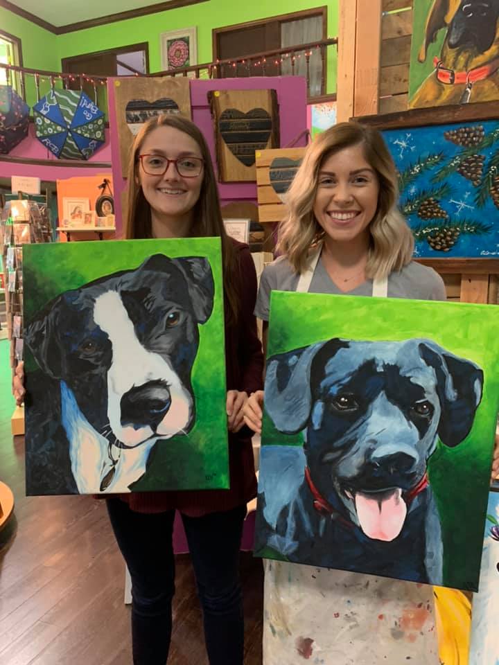 Paint your dog store night