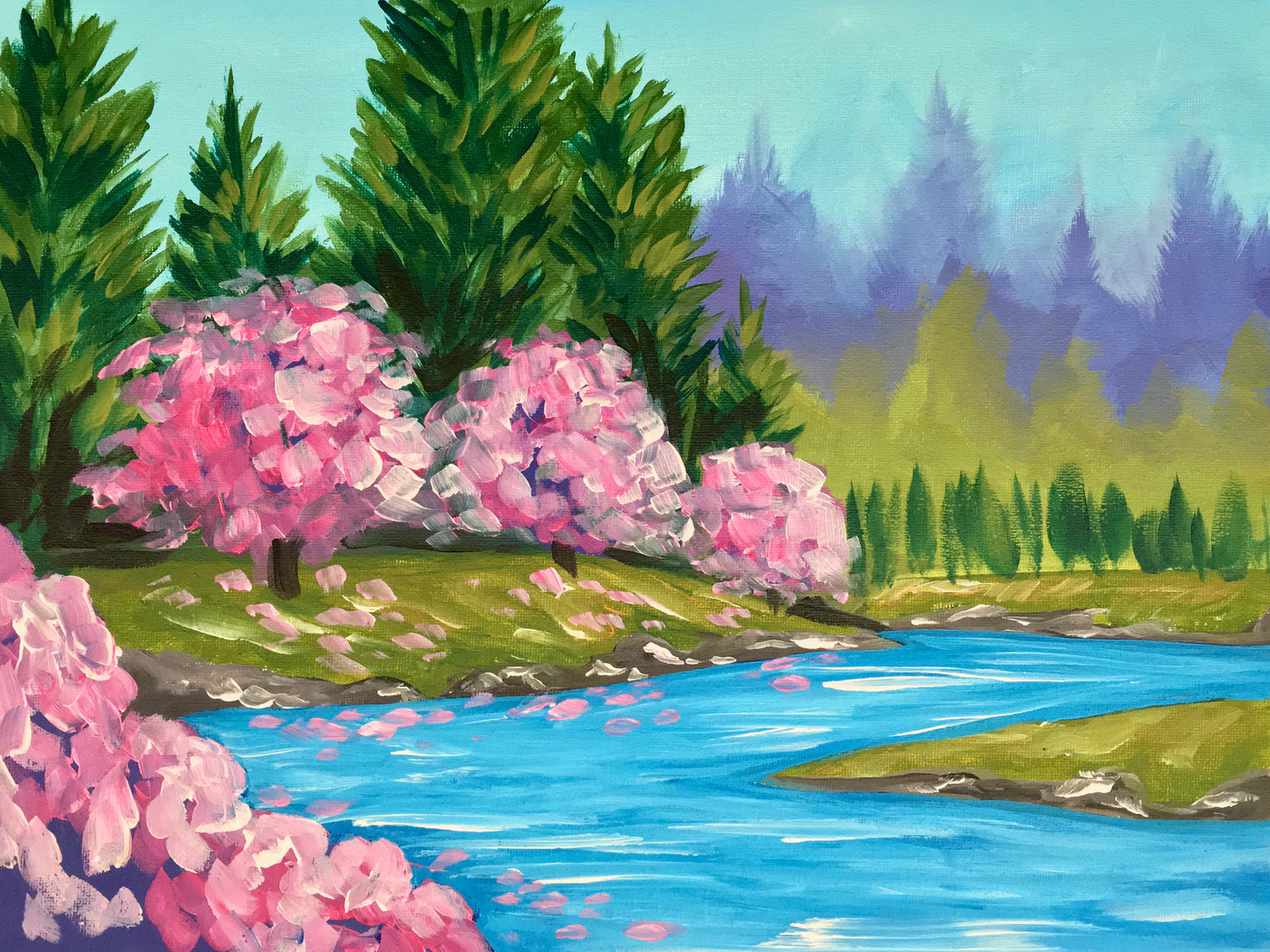 A Spring Walk (Bob Ross Inspired) | 16/09/2026- The Pizza Library, Mt. Maunganui