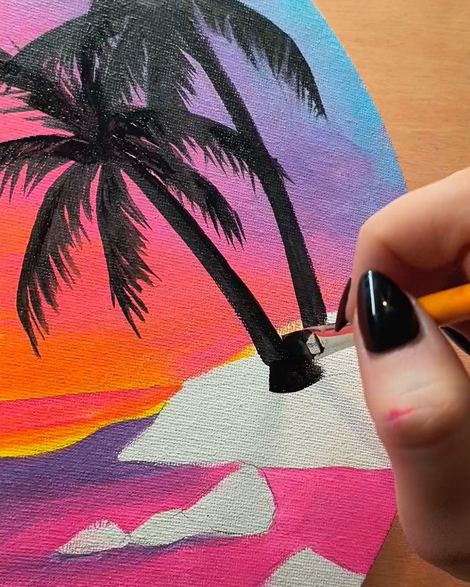 Tropic Like It's Hot (circular canvas) | 16/10/2025 - Bullock Bar & Restaurant, Timaru