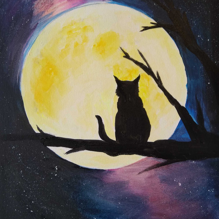 Cat in the Moon