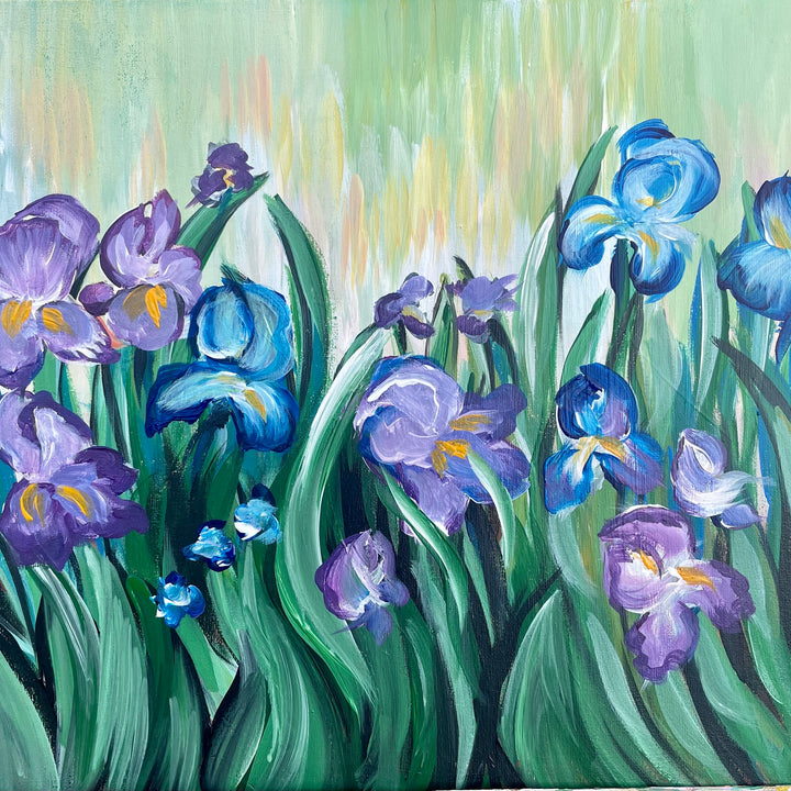 Van Gogh's Iris Flowers