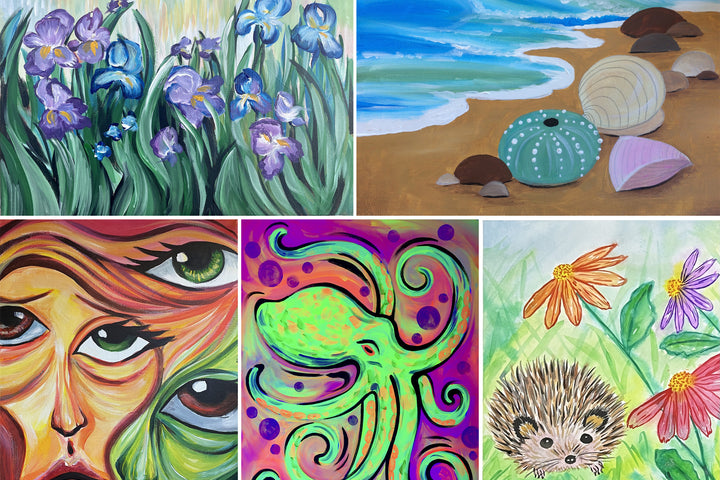 Check out our fresh new paintings for April & May!