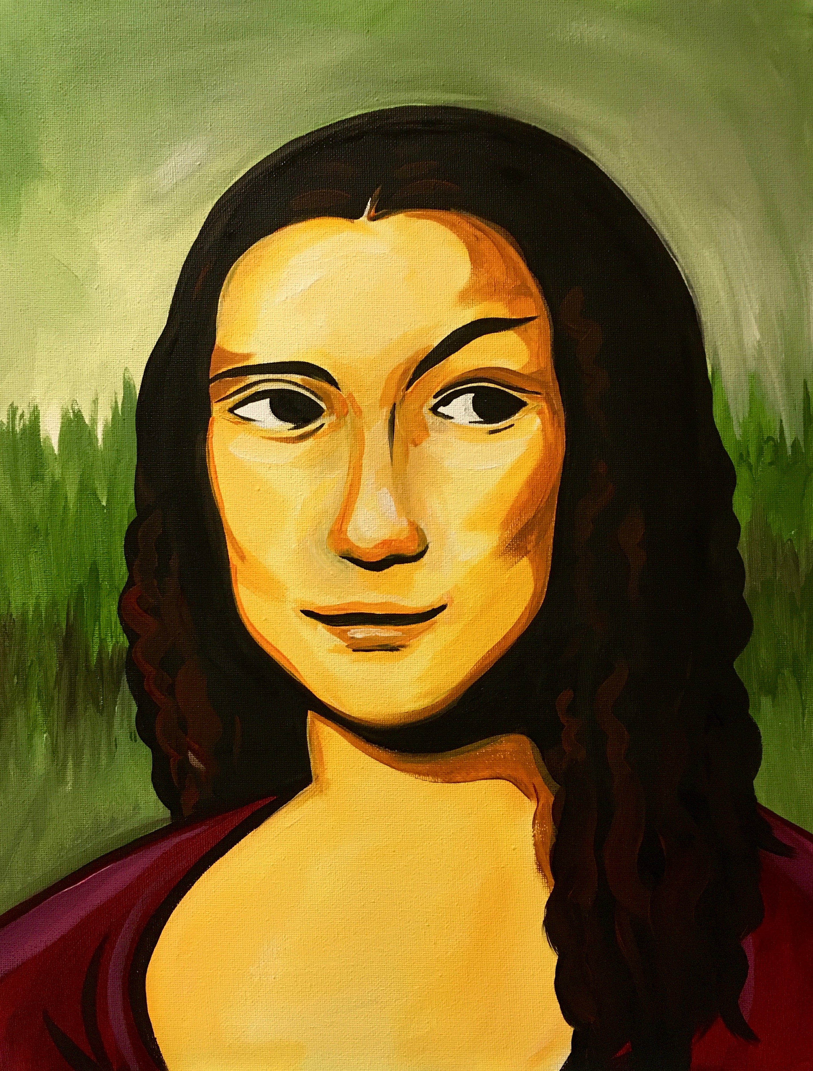 Learn to paint Mona Lisa Paintvine® Learn to paint Mona Lisa Paintvine®