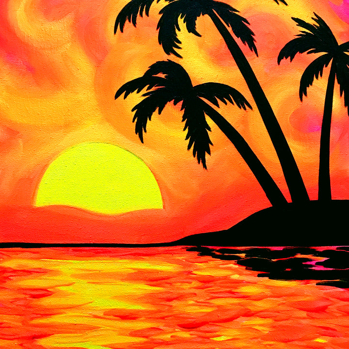 After Dark Tropical Sunset