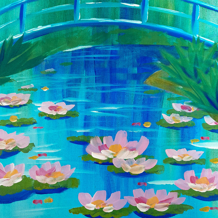 Water Lilies - Monet Inspired