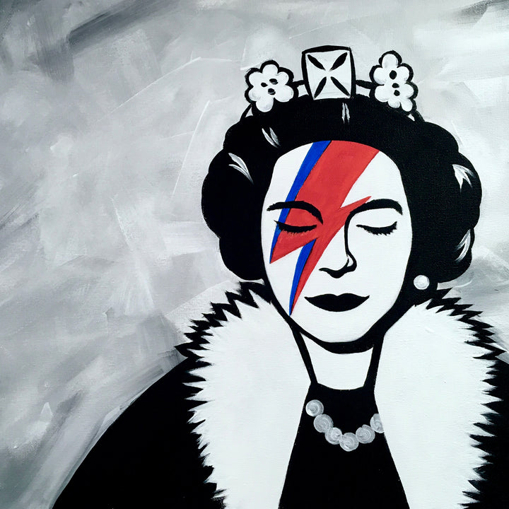 Banksy's Queen Ziggy Stardust