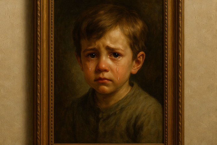 The Curse of The Crying Boy Painting