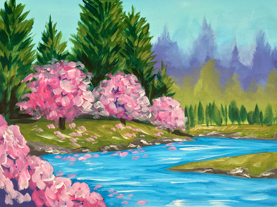 A Spring Walk (Bob Ross Inspired) | 16/09/2026- The Pizza Library, Mt. Maunganui