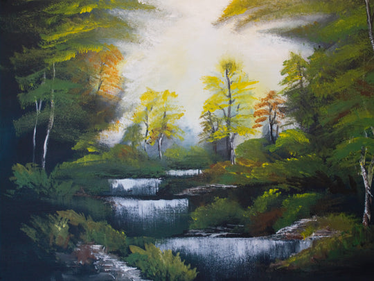 Autumn Forest (Bob Ross Inspired) | 12/03/2026 - ACS Ponsonby, Auckland