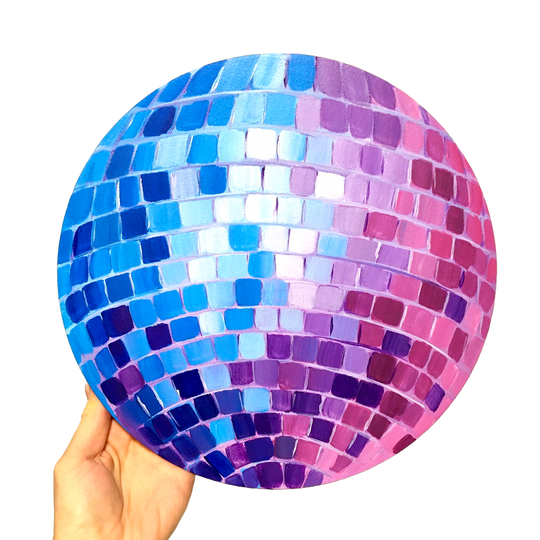 Disco Ball (Circular Canvas) | 16/10/2025 - The Bank Bar, Hamilton