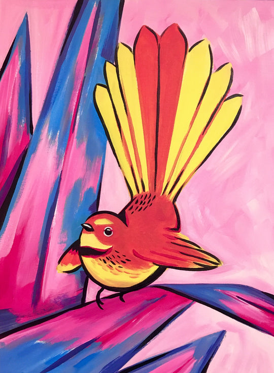 Cheeky Fun-Tail (Piwakawaka) | 10/03/2026 - Good Neighbour, Hamilton