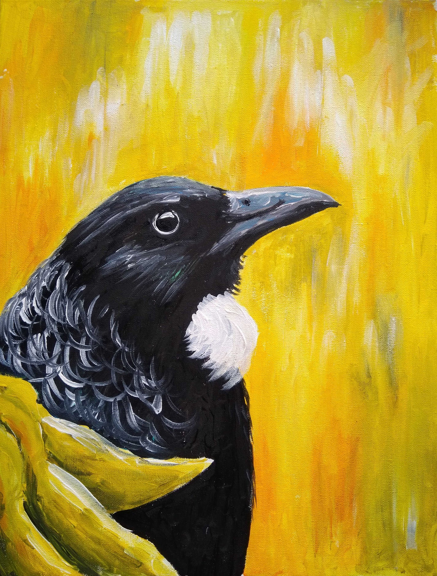 Buy Tickets to 'Kowhai Tui' Paint and Wine Night in Nelson Paintvine®