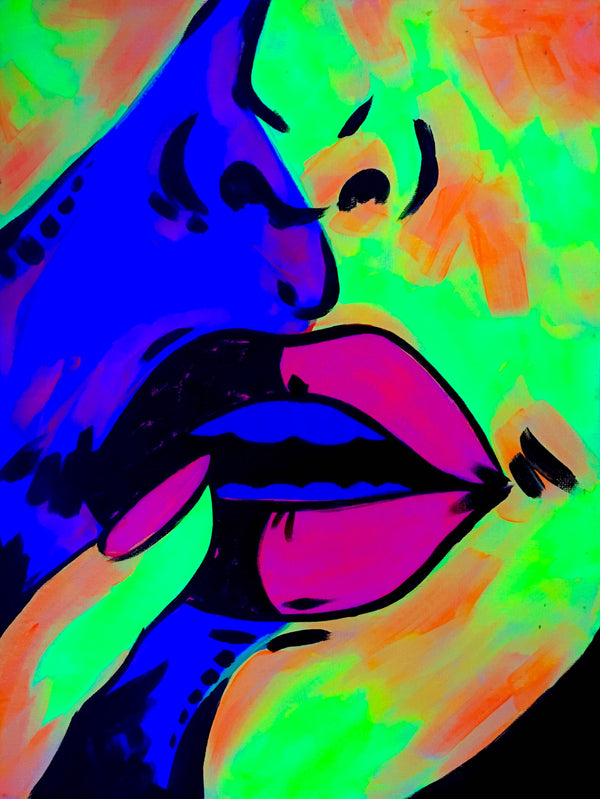 Buy Tickets to 'Pop Art Pout' Neon Paint and Wine Event in Dunedin Paintvine®