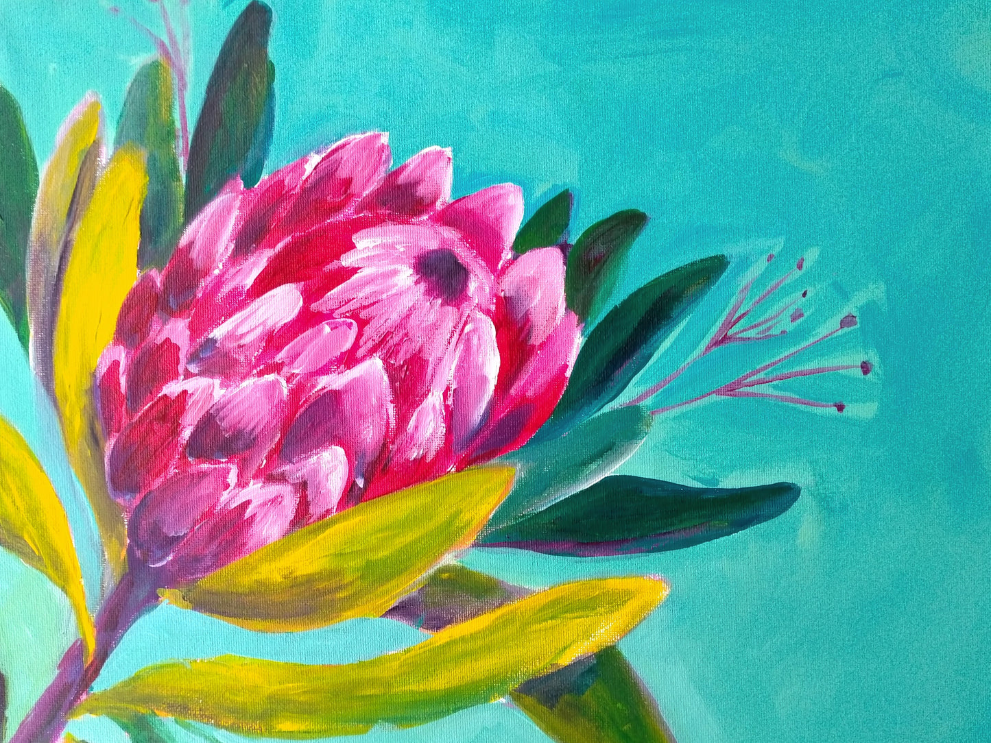 Protea Bloom (teal) (Shared Grazing Table Included) | 02/09/2026- Vines Café, Blenheim