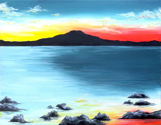 Rangitoto Sunrise | 19/10/2025 - Good George North Wharf, Auckland