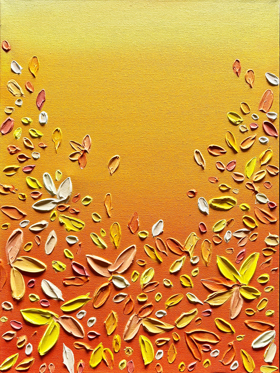 Textured Art: Sunset Petals | 29/10/2024 - The Arborist, Wellington