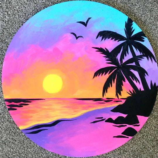 Tropic Like It's Hot (Circular Canvas) | 14/08/2025- Millennium Hotel Rotorua
