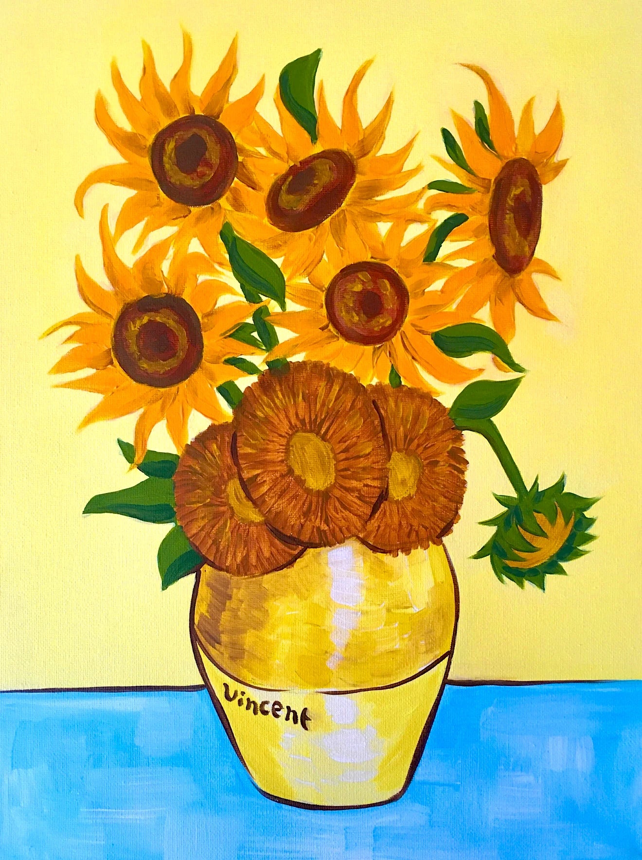 Van Gogh's Sunflowers | 05/03/2025 - Storyteller Eatery & Bar, Te Awamutu