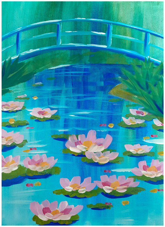 Water Lilies (Monet-Inspired) | 21/10/2026 - Titirangi RSA, Auckland
