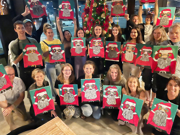 Team Project Party Book a Team Building Party - Paint & Wine Team Building Party – Paintvine®